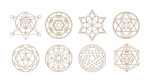 Esoteric symbolic interpretation of occult blood showing a glowing ancient scroll and vital life force symbols